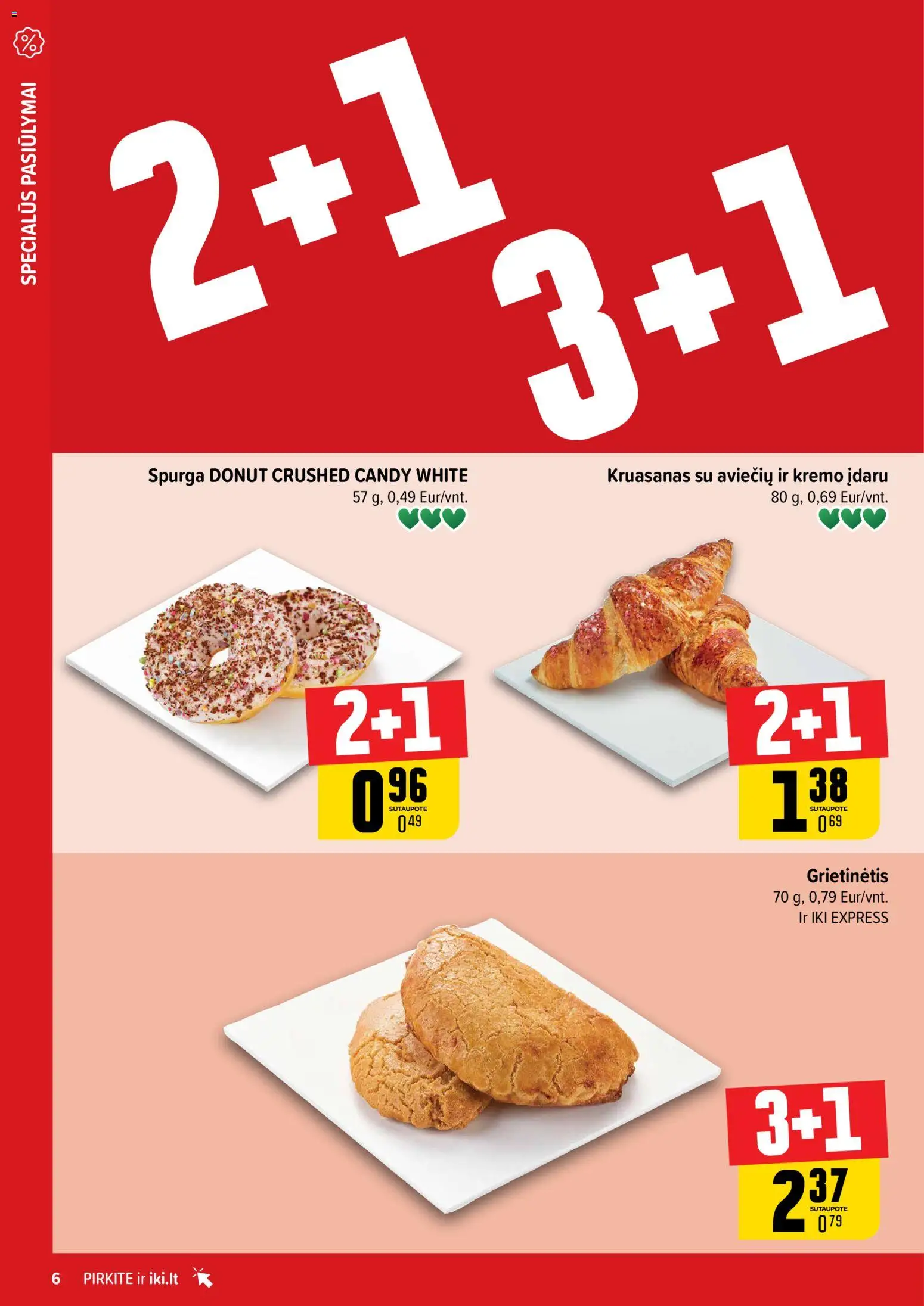 IKI akcijos nuo 06.04.2026 | Puslapis: 6 | Prekių: Spurga