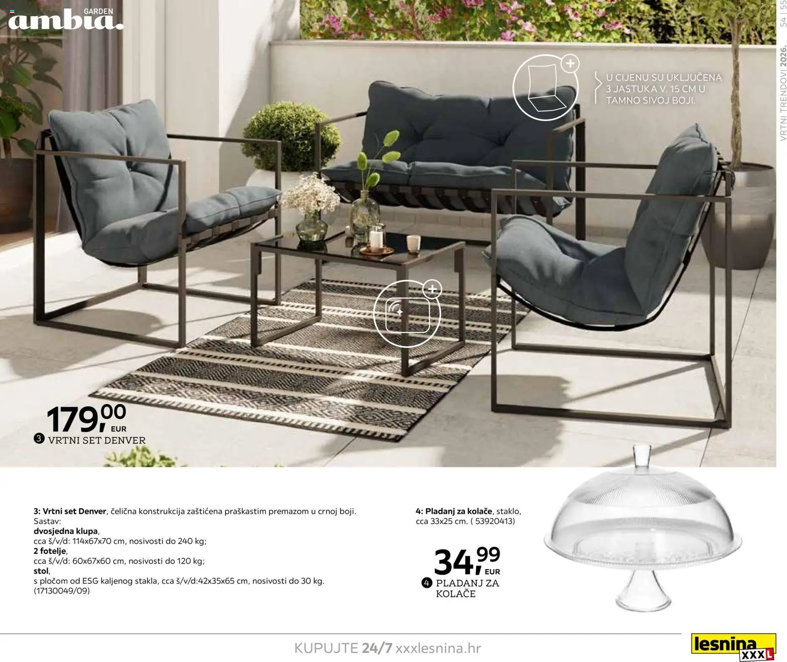 Lesnina katalog | vrijedi od 06.02.2026 | Stranica: 55 | Proizvodi: Stol, Pladanj