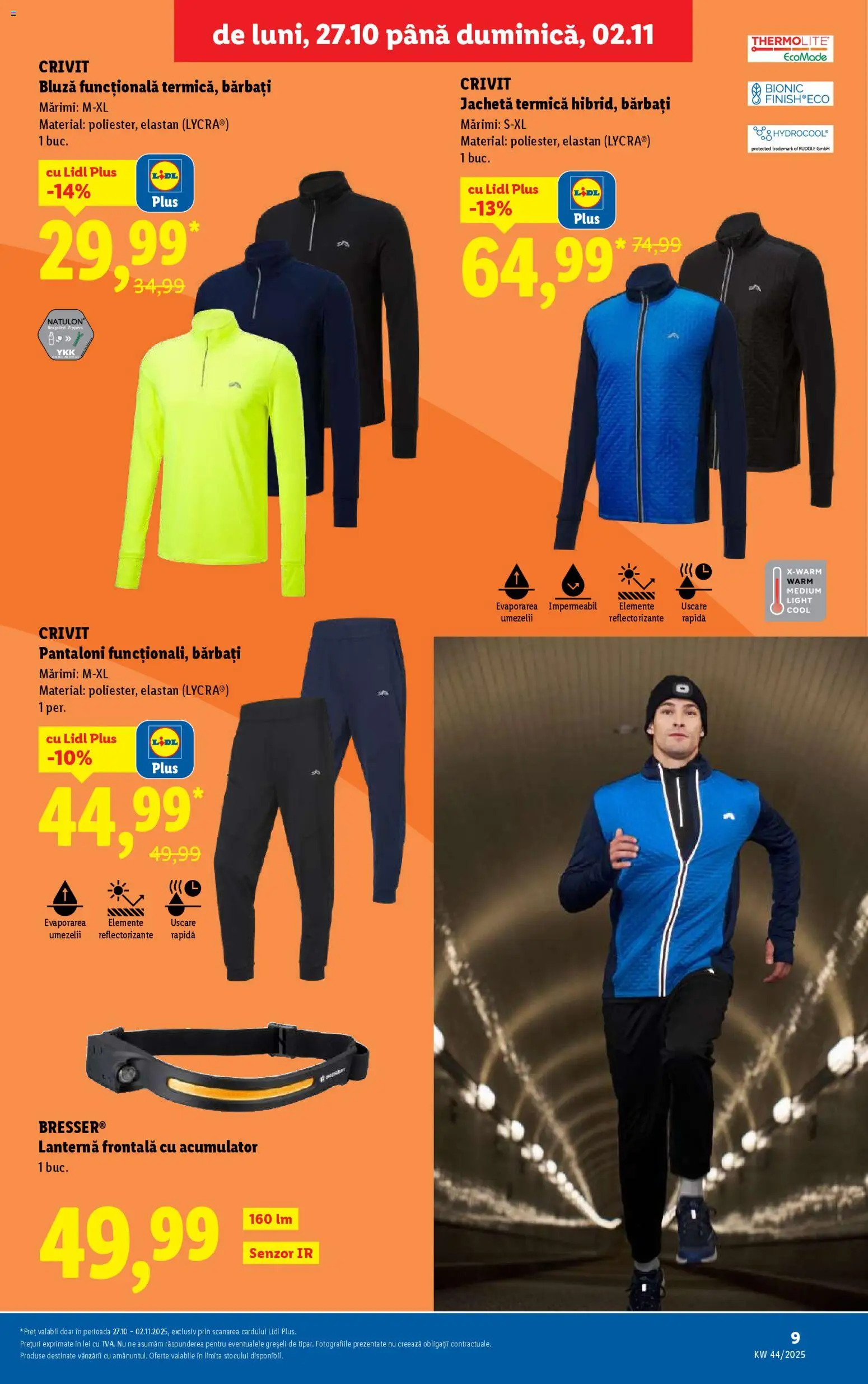 Noul catalog Lidl – valabil de la 27.10.2025 | Pagină: 9 | Produse: Jachetă, Bluză, Pantaloni