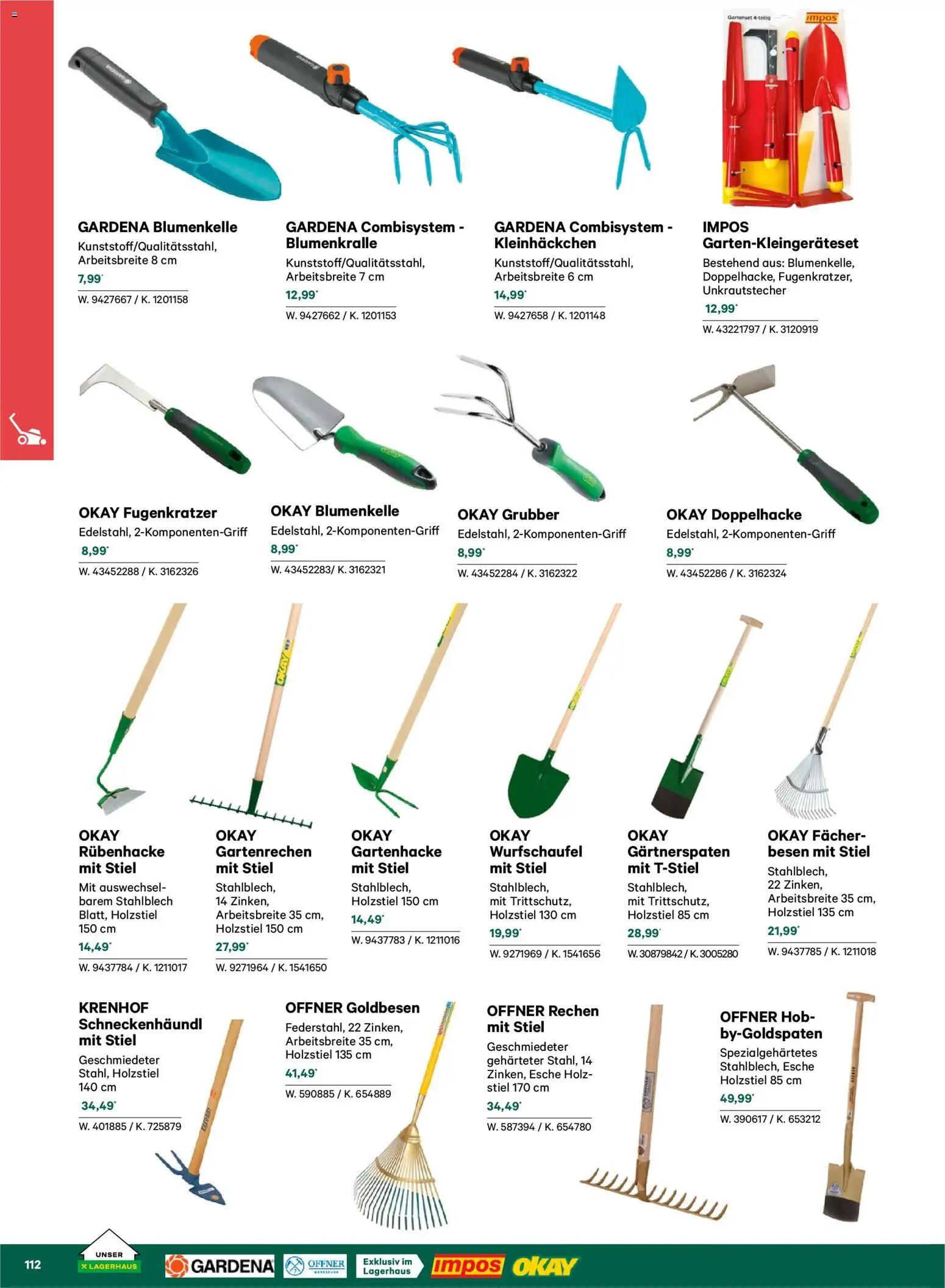 Lagerhaus  Garten und Freizeit Katalog 2026 gültig ab 22.02.2026 | Seite: 112
