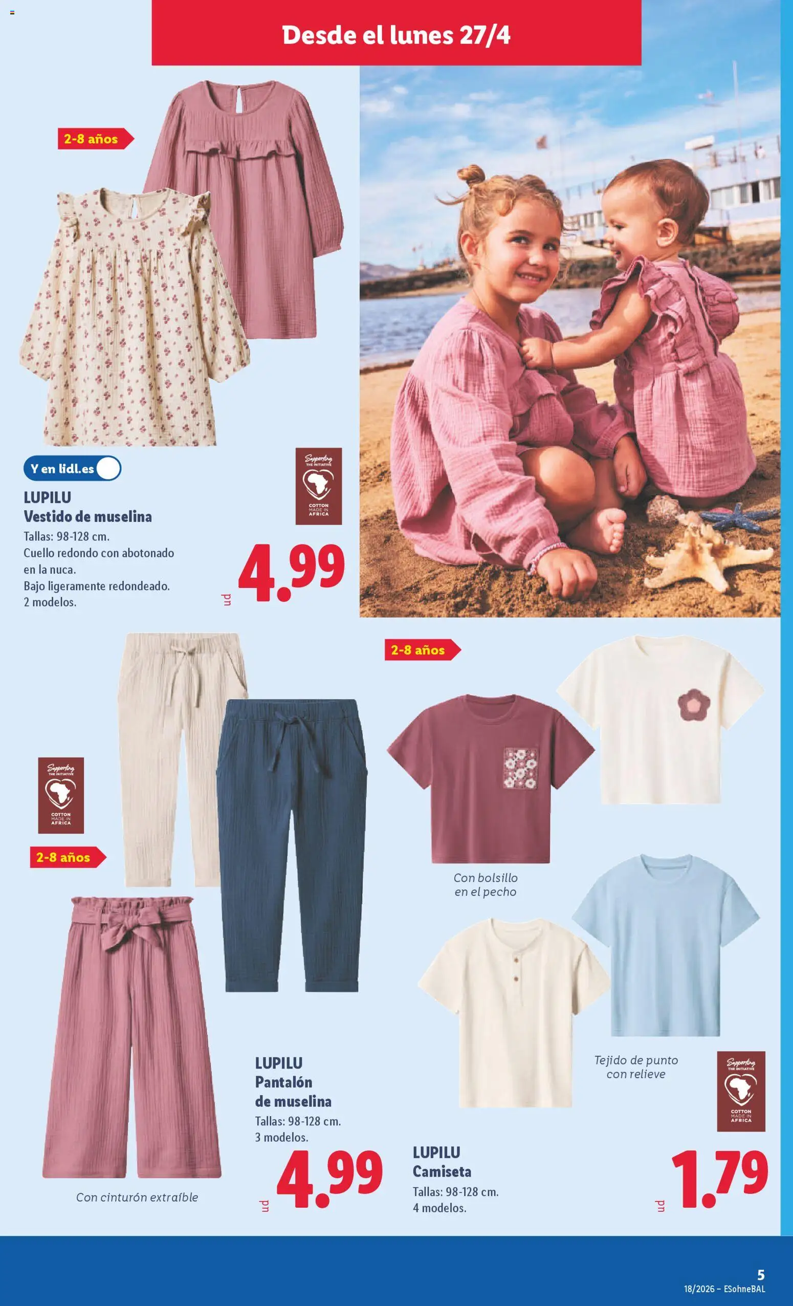 Lidl folleto de bazar │ válido desde el 27.04.2026 | Página: 15 | Productos: Cinturón