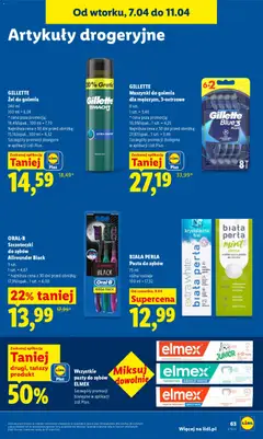 Pogląd oferty "BIAŁA PERŁA Pasta do zębów, 75 ml różne rodzaje" - ważna od 09.04.2026 | Strona: 63