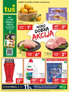 Tuš katalog akcije – veljaven od 08.10.2025