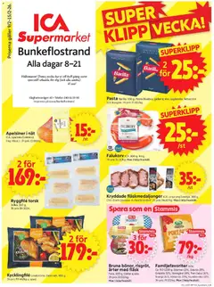 ICA Supermarket - Bunkeflostrand - Förhandsvisning av reklamblad från butik ICA Supermarket aktuell från 09.02.2026