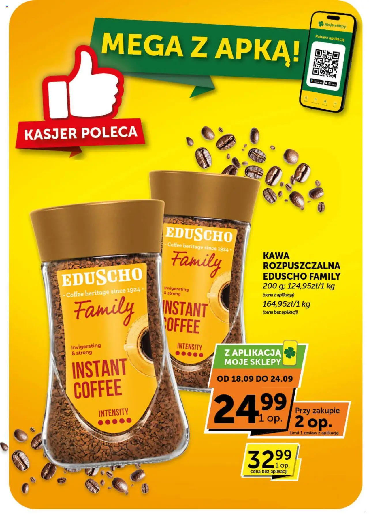 Groszek Gazetka - Market od 18.09.2025 | Strona: 16 | Produkty: Kawa rozpuszczalna, Kawa