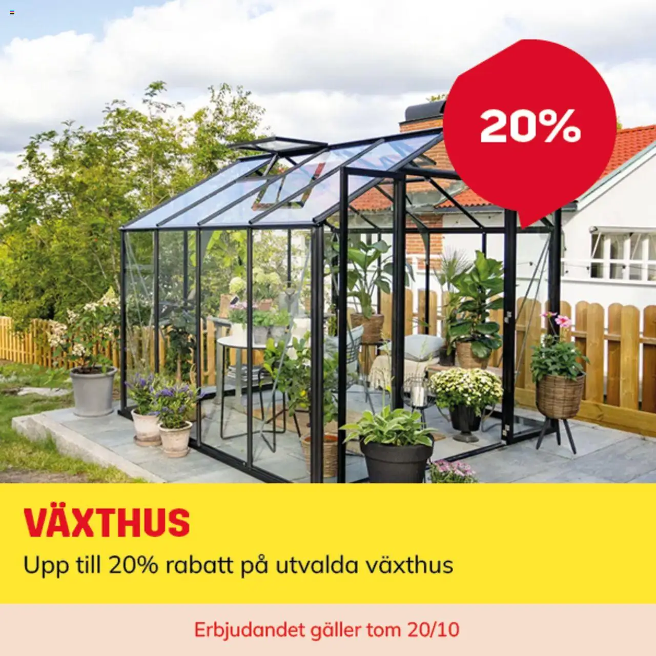 ByggMax reklamblad aktuell från 06.10.2025 | Sida: 19 | Produkter: Växthus, Galler