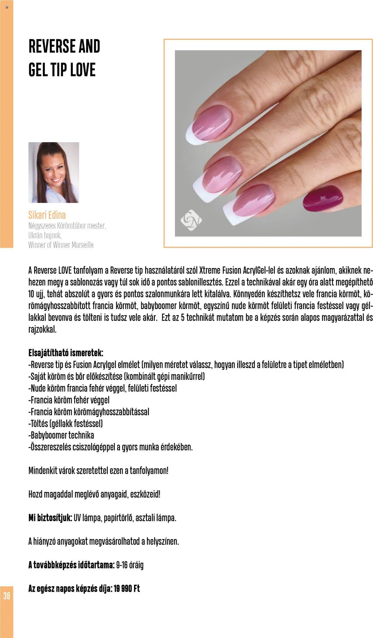 Crystal Nails akciós ujság - amely érvényes a következő dátumtól: 01.06.2025 | Oldal: 38 | Termékek: Bor, Óra