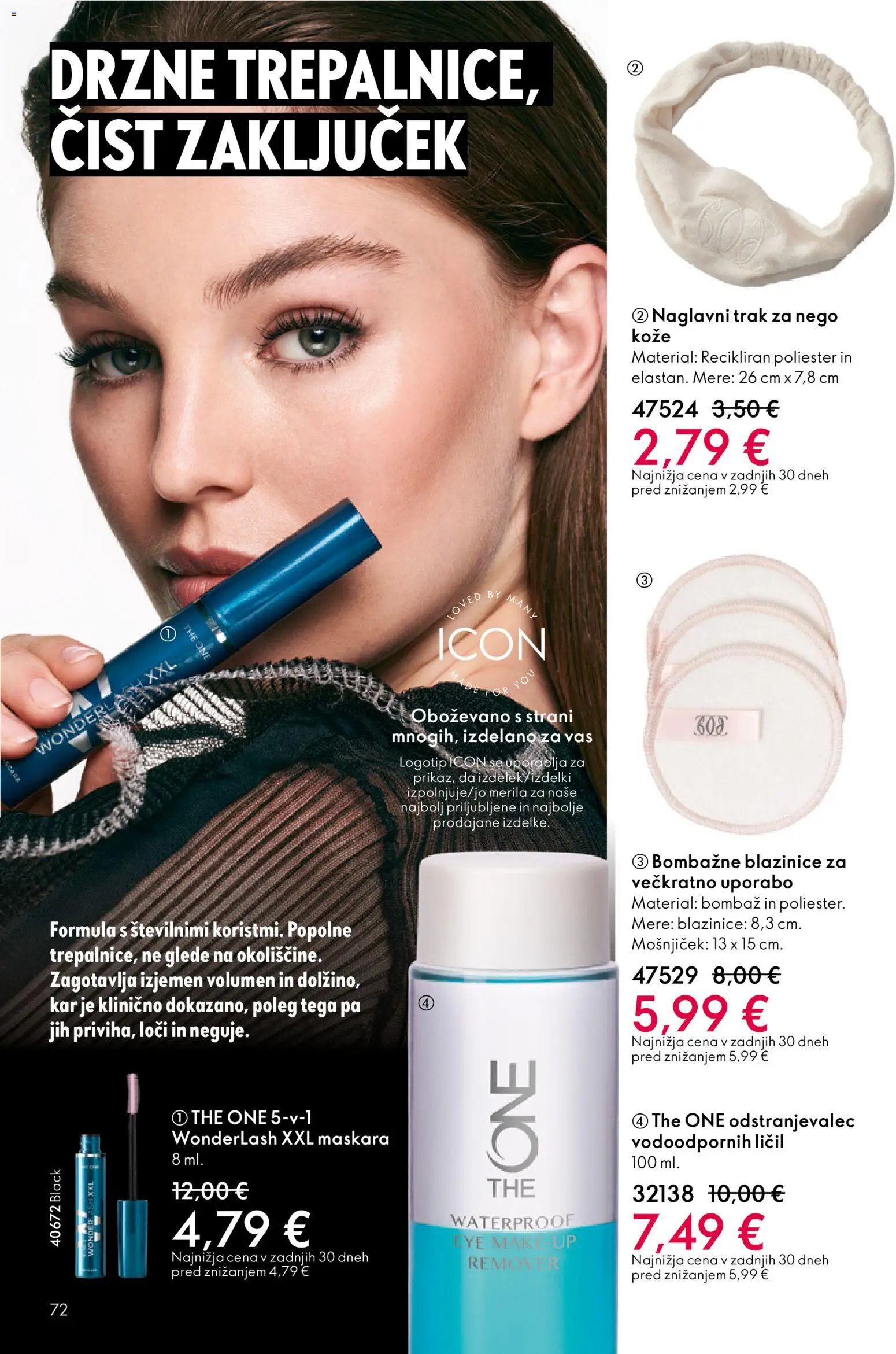 Novi Oriflame katalog ponudbe – veljaven od 19.11.2025 | Stran: 72 | Izdelki: Maskara