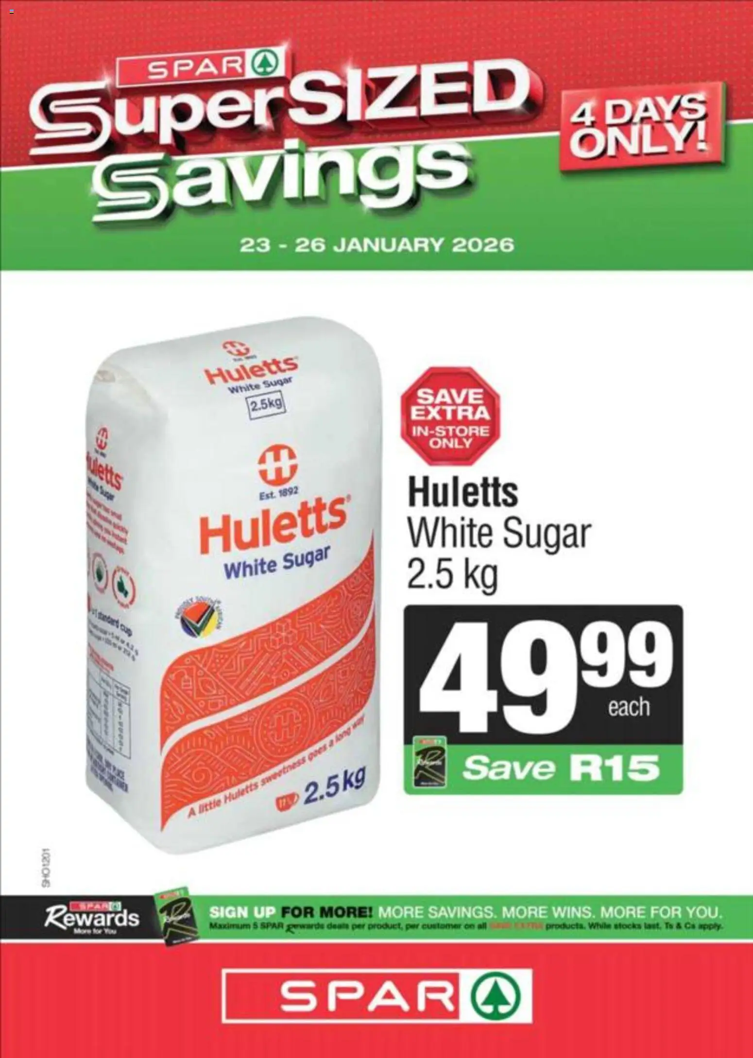 New Spar catalogue – valid from 23.01.2026 | Page: 4 | Products: Sugar