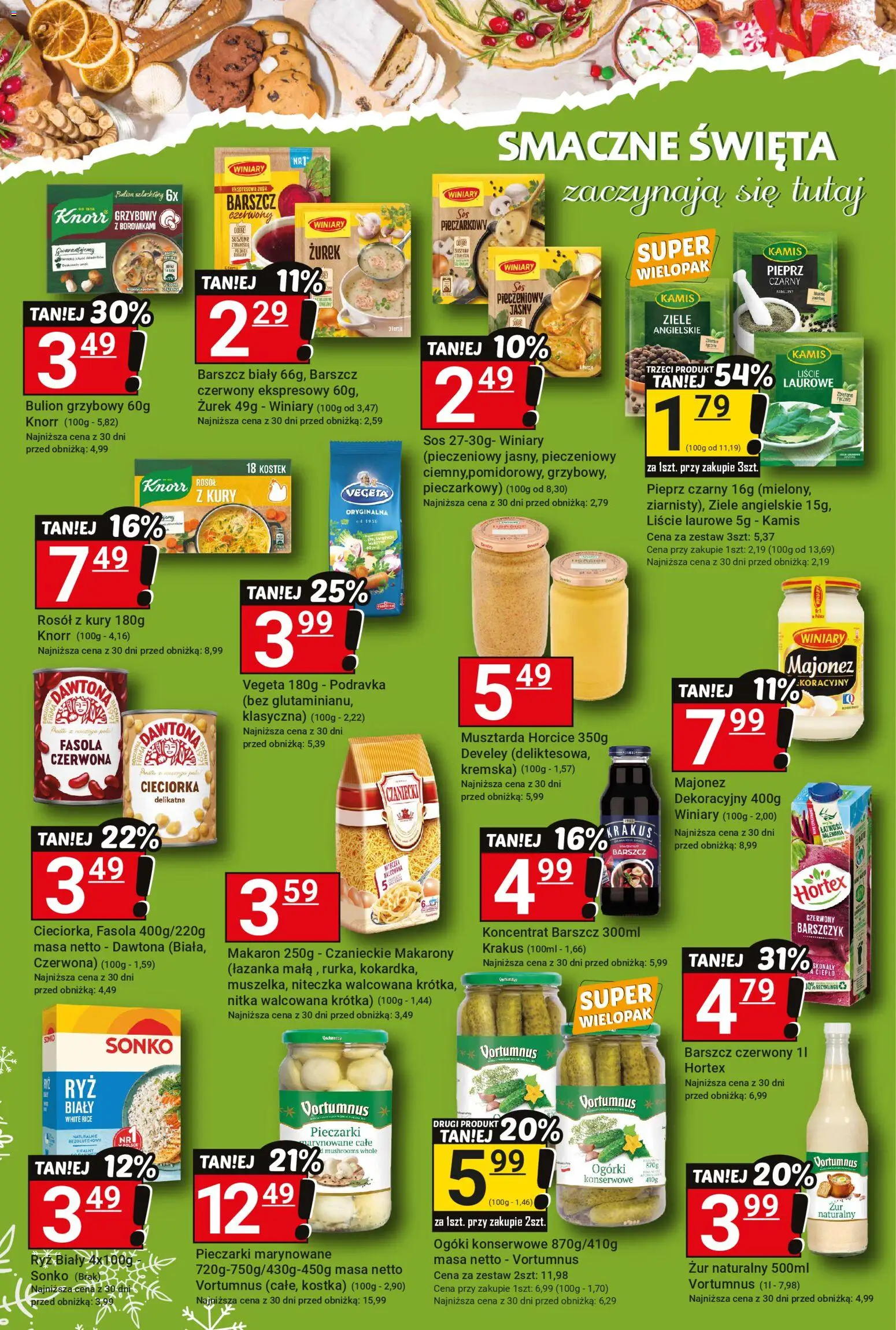 Hitpol Gazetka od 12.12.2025 | Strona: 6 | Produkty: Ziele angielskie, Zupa, Makarony, Ogórki