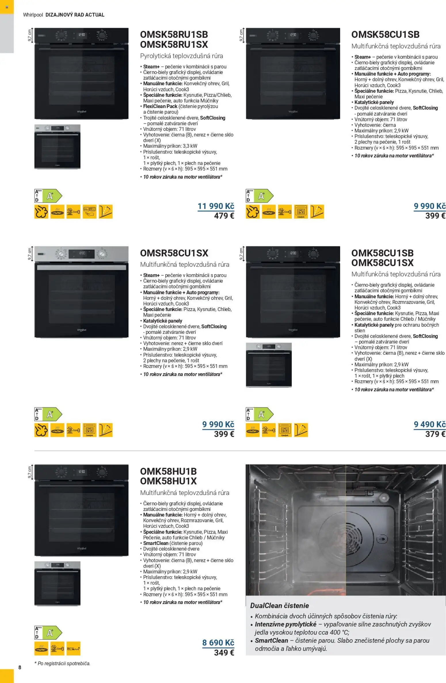 Möbelix leták - WHIRLPOOL od 01.08.2025 | Strana: 8
