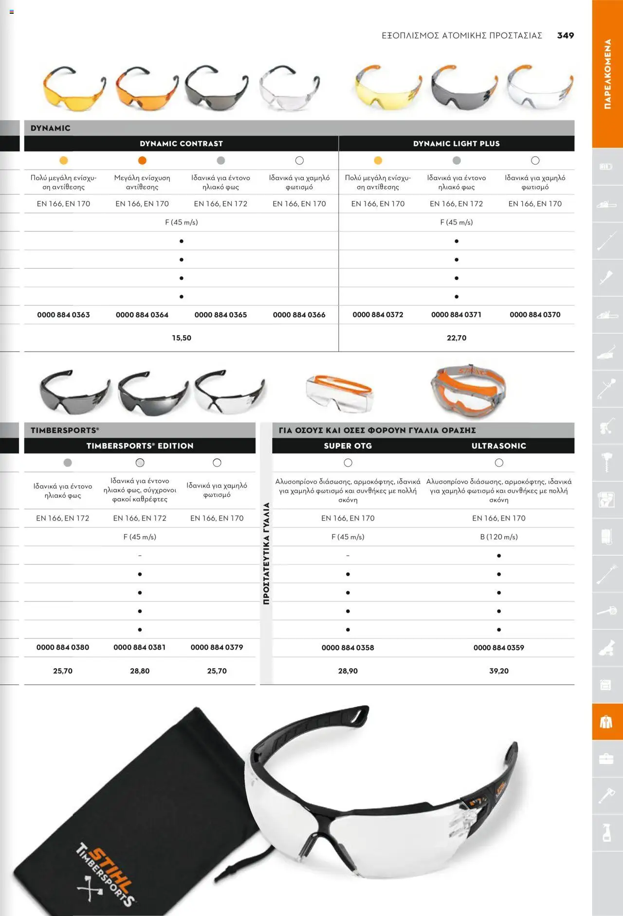 Stihl Κατάλογος 2025 – σε ισχύ από 13.01.2025 | Σελίδα: 349