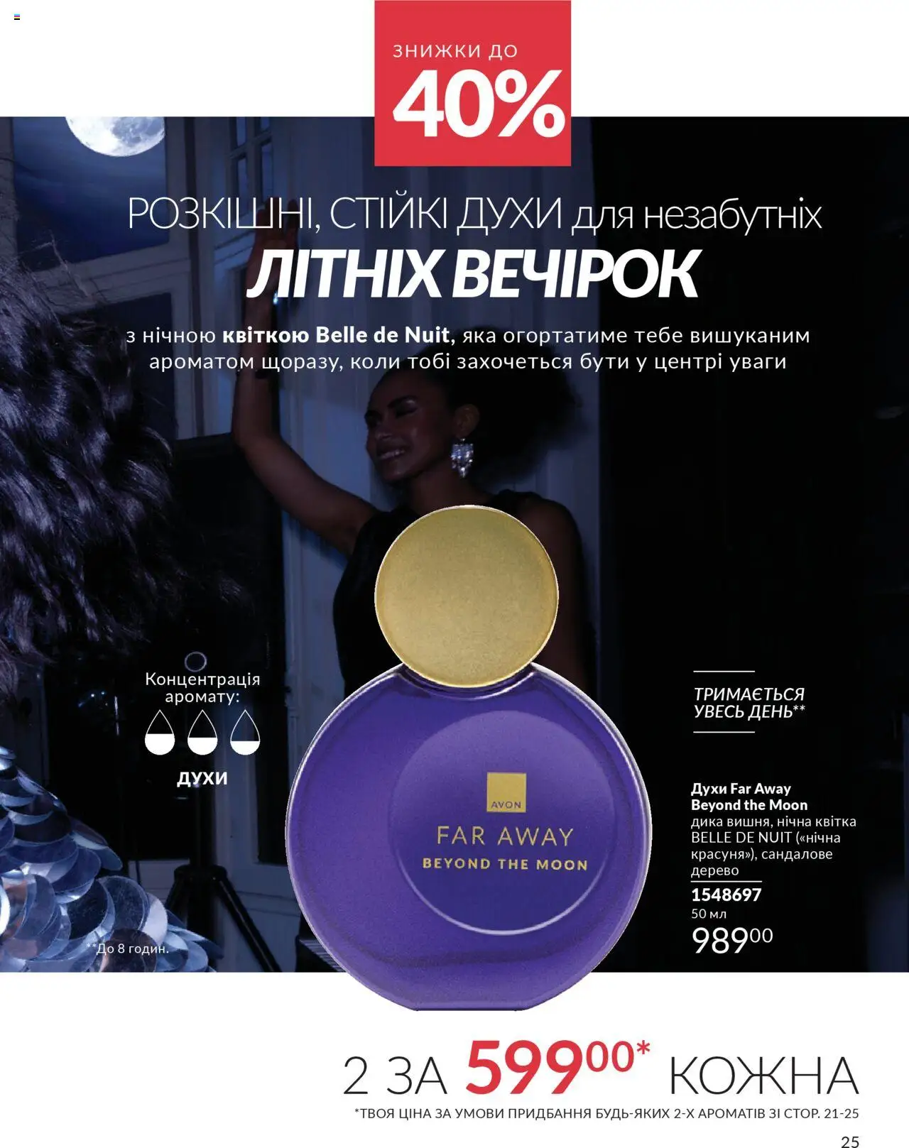 AVON Kаталог - дійснийкції з 01.07.2025 | Сторінка: 25 | Товари: Духи