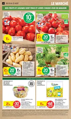  | Page: 8 | Produits: Olives, Laitue, Pomme de terre, Coriandre