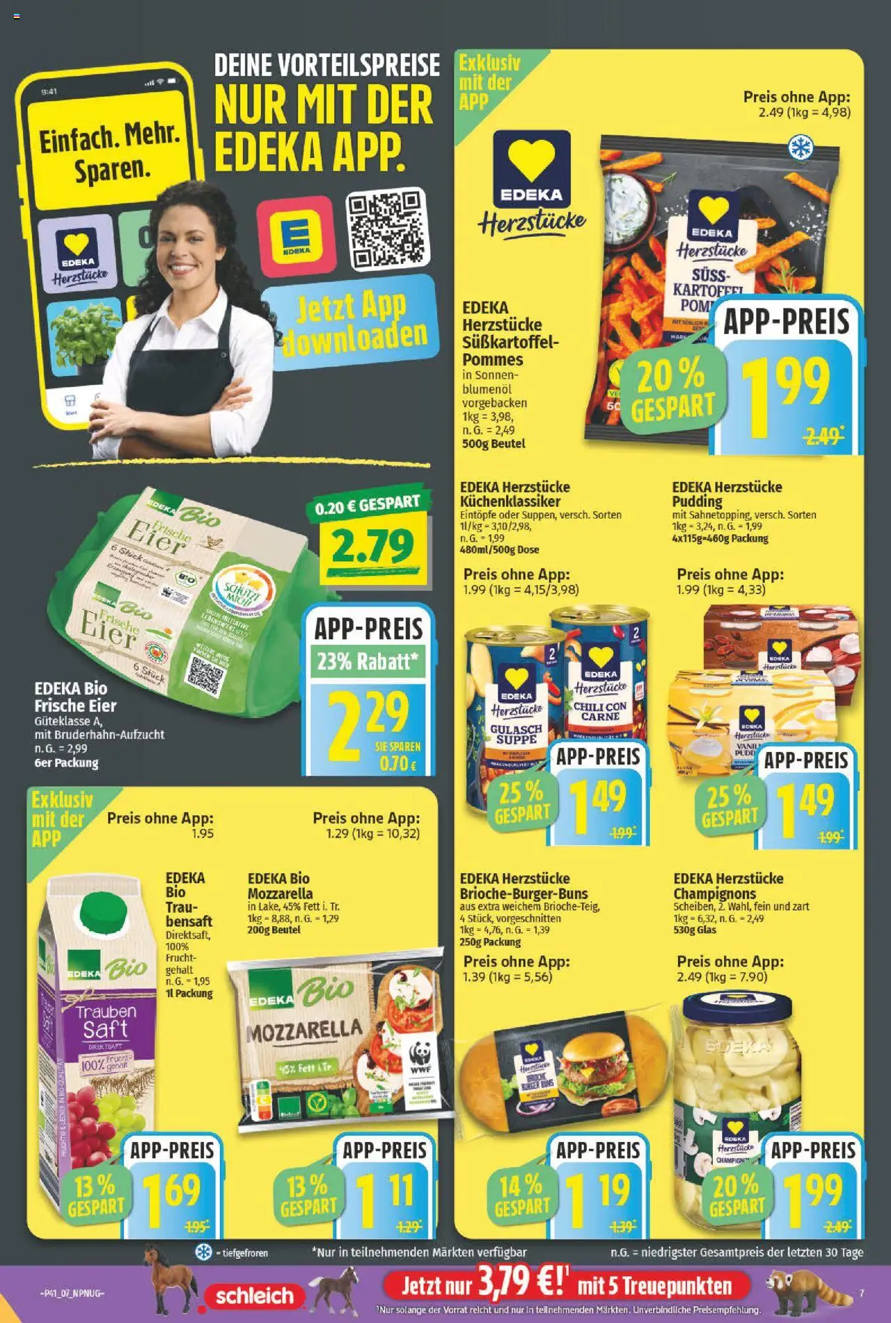 NP Discount Prospekt 	 – gültig ab 06.10.2025 | Seite: 7 | Produkte: Mozzarella, Pommes, Burger, Pudding
