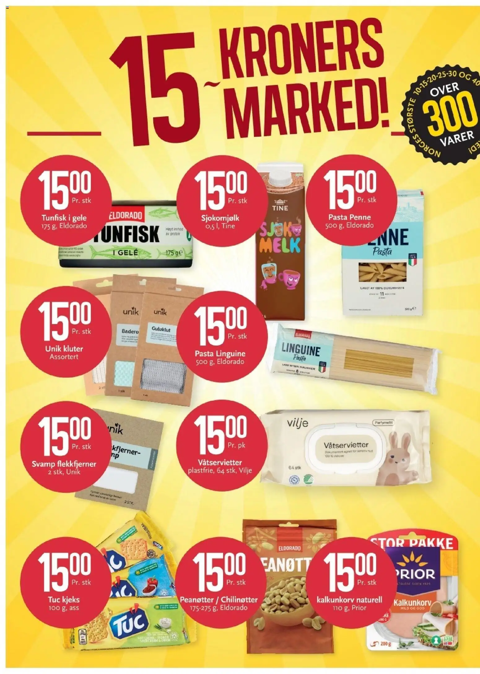 {H1} | Side: 4 | Produkter: Flekkfjerner, Pasta, Svamp, Kjeks