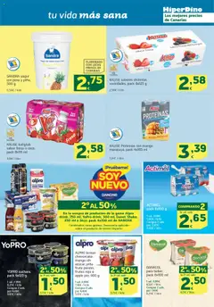 HiperDino folleto │ válido desde el 22.07.2025 | Página: 11 | Productos: Leche, Yogur, Piña, Ρούτερ