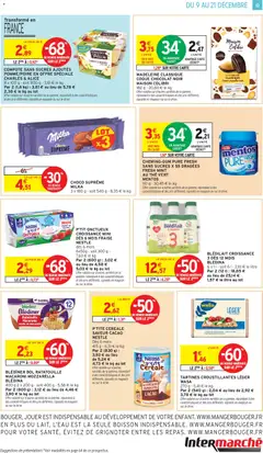 Intermarché - Prévisualisation de CHEWING-GUM PURE FRESH SANS SUCRES X 55 DRAGÉES FRESH MINT AU THÉ VERT MENTOS, 110 g - 30,45 € le kg valide à partir de 09.12.2025 | Page: 61