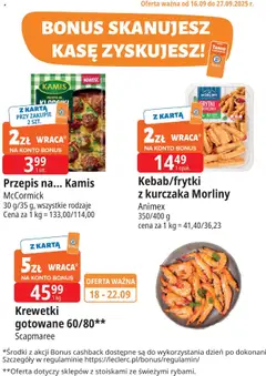 Pogląd oferty "E.Leclerc Gazetka - Warszawa Bielany kupony dodatkowe" - ważna od 16.09.2025