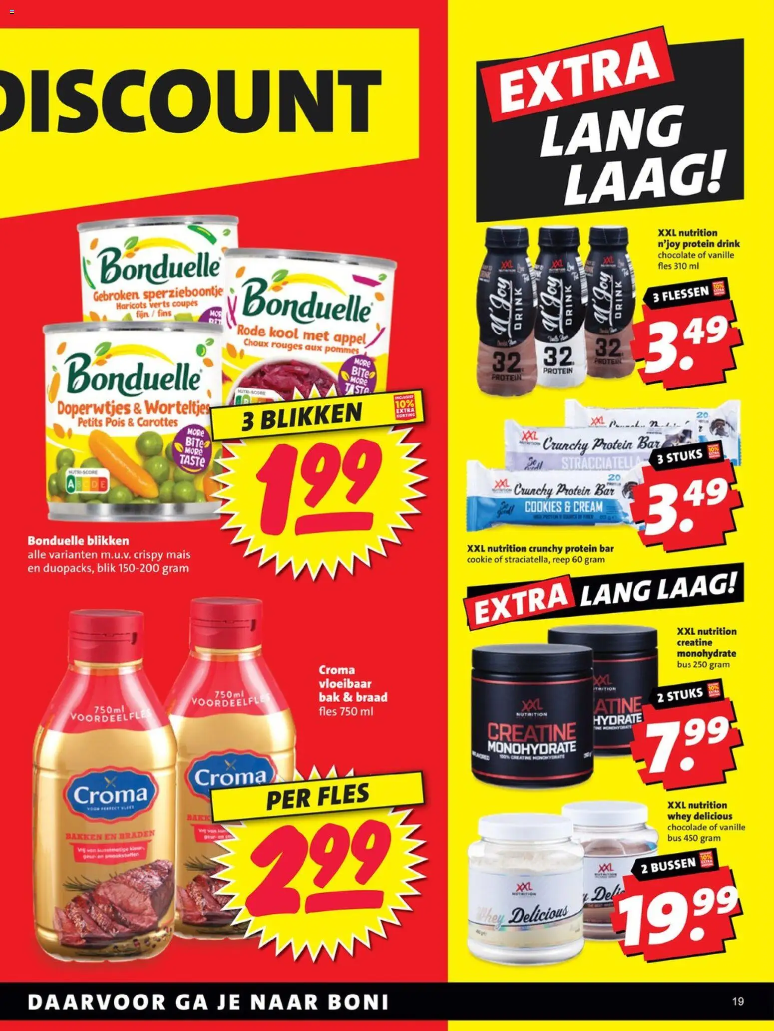 {H1} | Pagina: 19 | Producten: Fles, Pavilon, Maïs, Appel