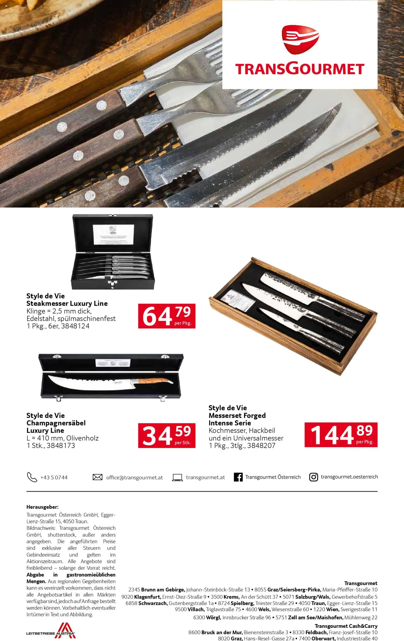 Transgourmet Stilvoll zu Tische gültig ab 27.10.2025 | Seite: 8
