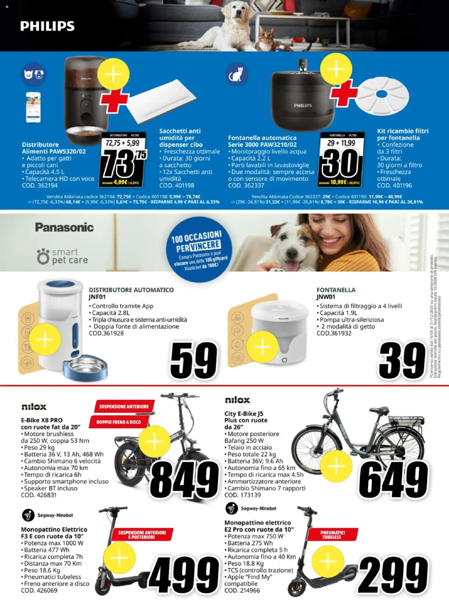 Volantino Media World del 20.11.2025 | Pagina: 11 | Prodotti: Acqua, Smartphone, Disco, Batteria