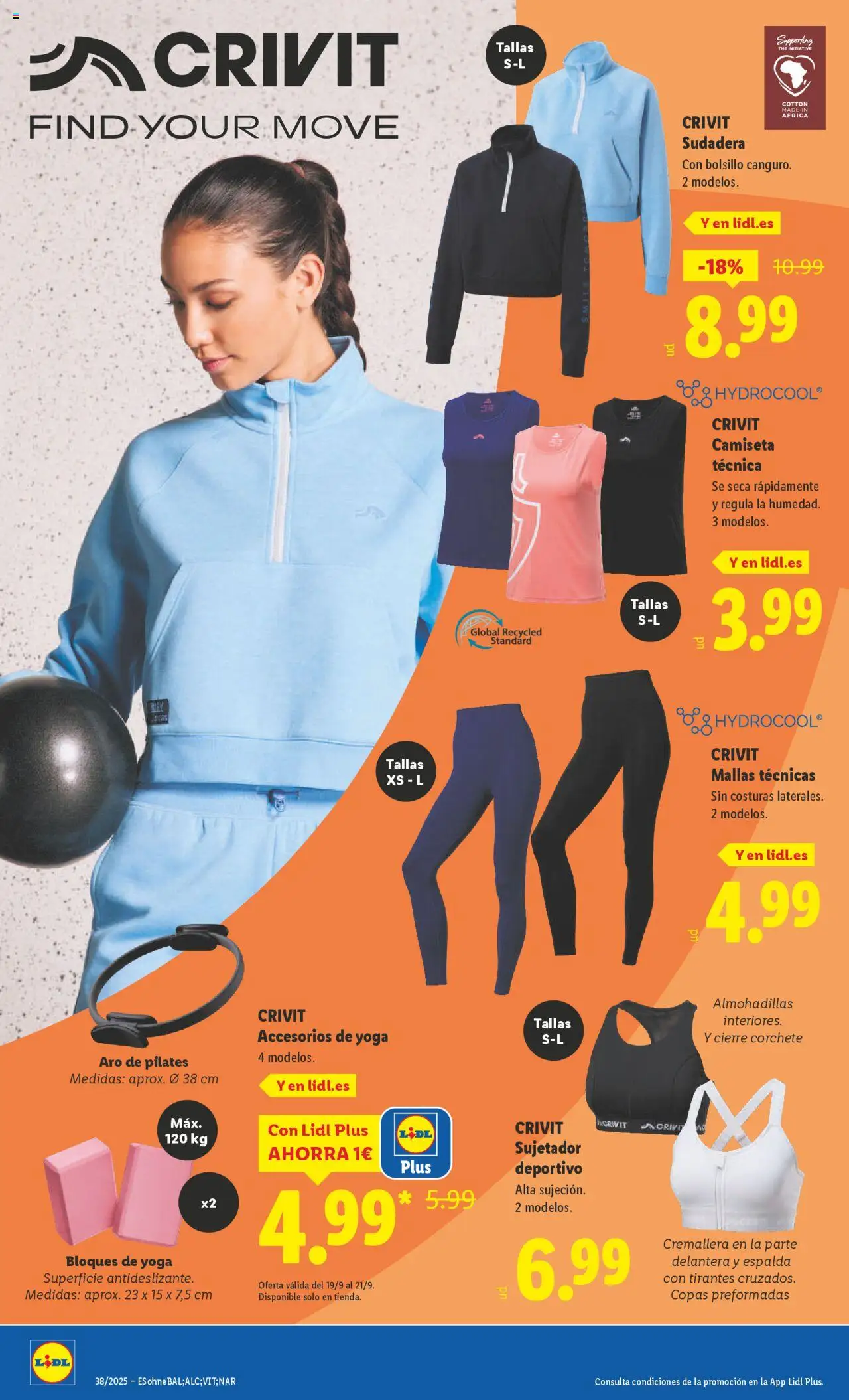 Lidl folleto de bazar │ válido desde el 15.09.2025 | Página: 20 | Productos: Sudadera