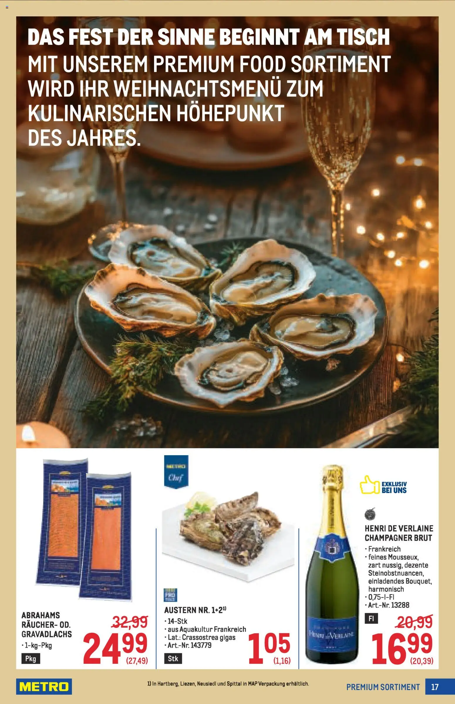 Metro angebote Profi gültig ab 11.12.2025 | Seite: 17 | Produkte: Tisch