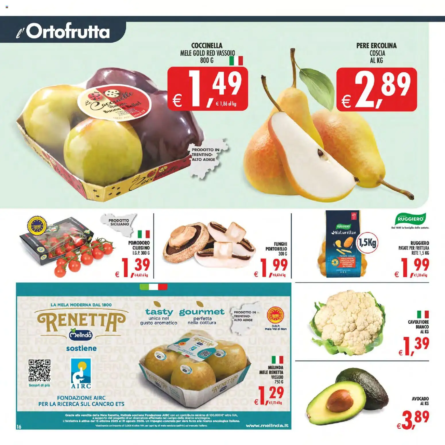 Volantino Decò del 17.03.2026 | Pagina: 16 | Prodotti: Avocado, Patate, Forno, Vassoio