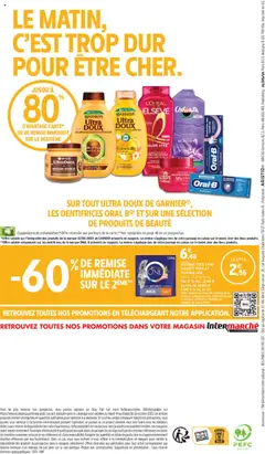 Intermarché - Prévisualisation de GARNIER Ultra DOUX SHAMPOOING NUTRITION PROFONDE, 100% RECYCLABLE, Pure Huile d'Avocat & Beurre de Karité, CHEVEUX SECS, BOUCLES À CREPUS valide à partir de 14.10.2025 | Page: 52 | Produits: Sac, Masque, Miel, Beurre