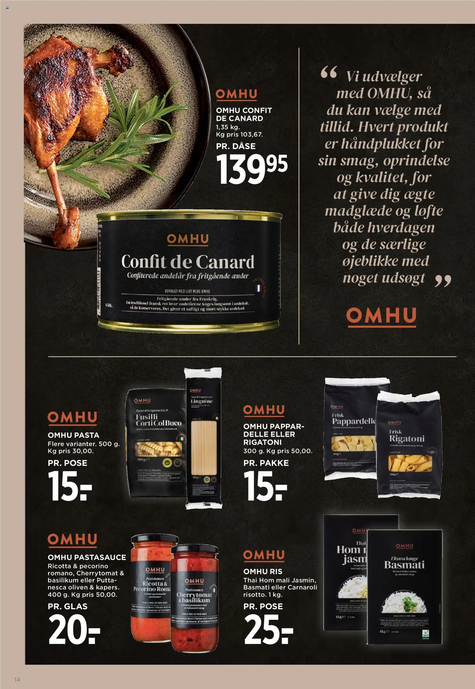 Meny tilbudsavis – gyldig fra 14.11.2025 | Side: 16 | Produkter: Ris, Pasta, Oliven, Basilikum