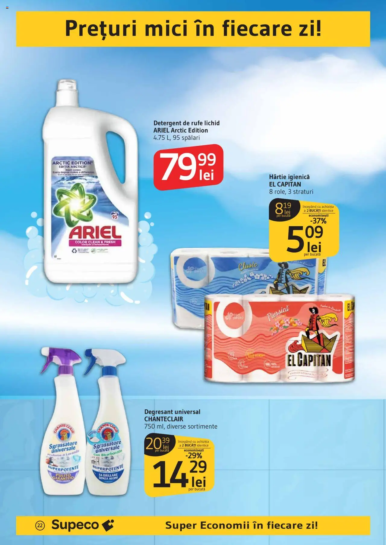 Catalog Supeco – valabil de la 21.08.2025 | Pagină: 22 | Produse: Piersică, Pomelo, Mici, Detergent