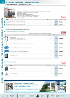 Rexel - Prévisualisation de Rexel  Chauffage Hydraulique, PAC Air-Eau, Plomberie et Sanitaire valide à partir de 01.12.2025 | Page: 75 | Produits: Mousse, Agrafeuse, Combinaison, Bavette