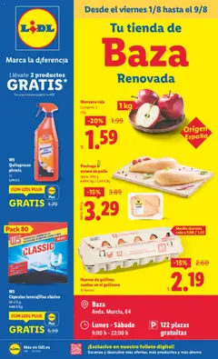 Vista previa Lidl - Apertura Baza válido desde el 01.08.2025