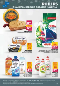 Mercator katalog akcije – veljaven od 15.01.2026 | Stran: 25 | Izdelki: Mehčalec, Kos, Sir, Detergent