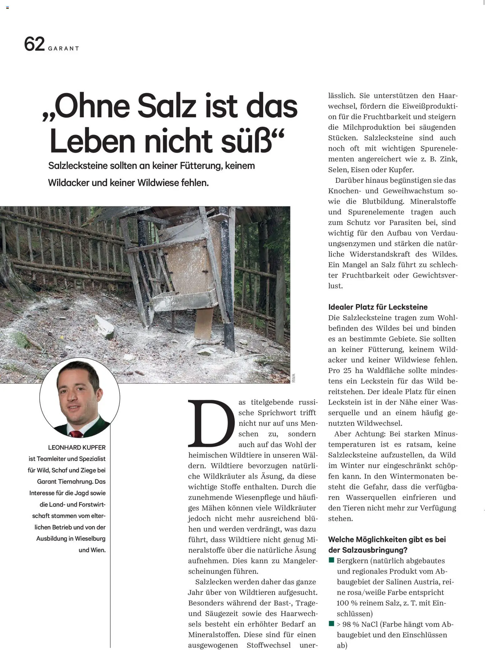 Lagerhaus Unser-Land März 2026 gültig ab 02.03.2026 | Seite: 62 | Produkte: Salz