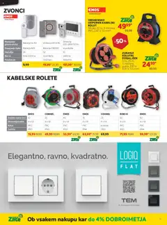 Novi Merkur katalog ponudbe – veljaven od 03.09.2025 | Stran: 19 | Izdelki: Baterija, Vticnica, Baterije, Barva