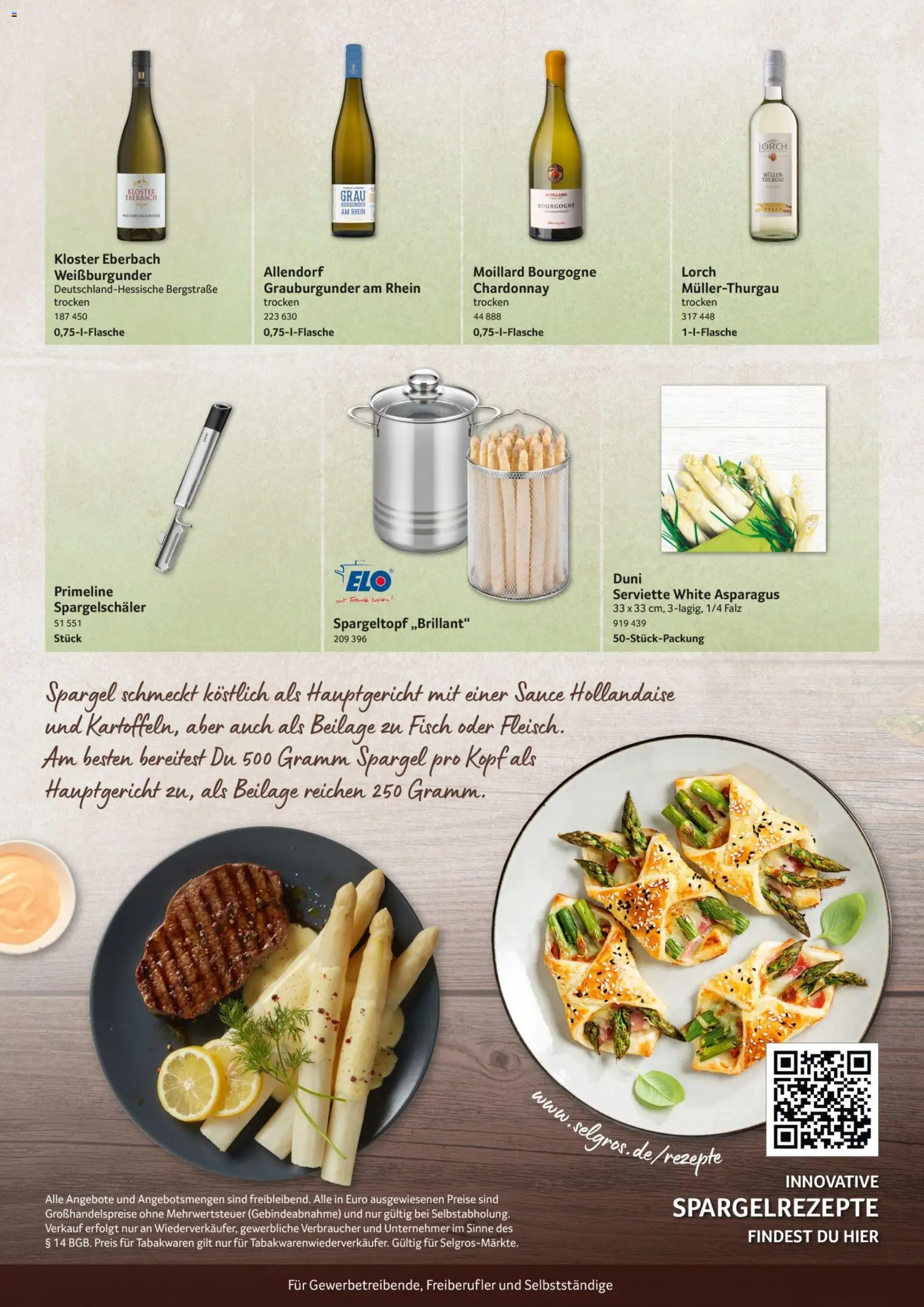 Selgros Spargelordersatz – gültig ab 10.04.2026 | Seite: 3