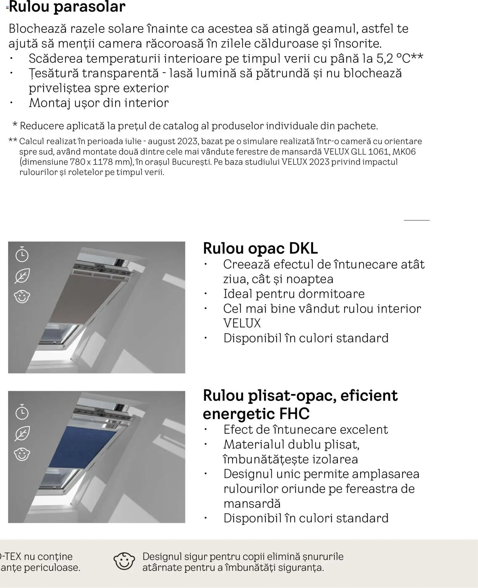 Noul catalog Velux – valabil de la 03.02.2026 | Pagină: 20 | Produse: Tavuk suyu, Cameră, Fereastră