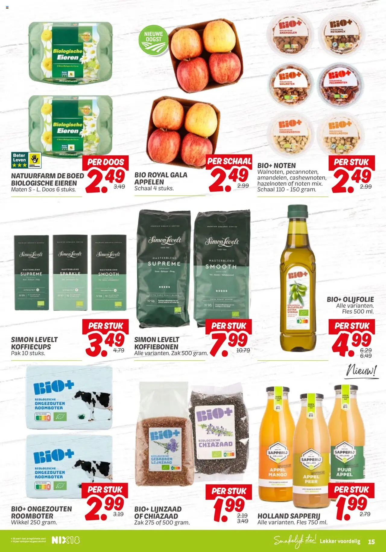  | Pagina: 15 | Producten: Olijfolie, Appelen, Zak, Peer