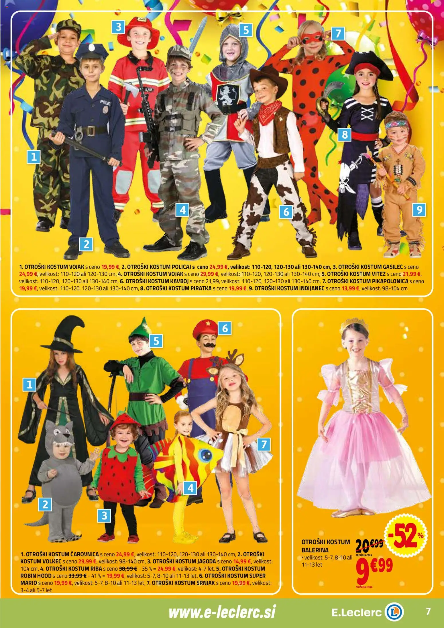 Novi E.leclerc katalog ponudbe – veljaven od 04.02.2026 | Stran: 7 | Izdelki: Riba