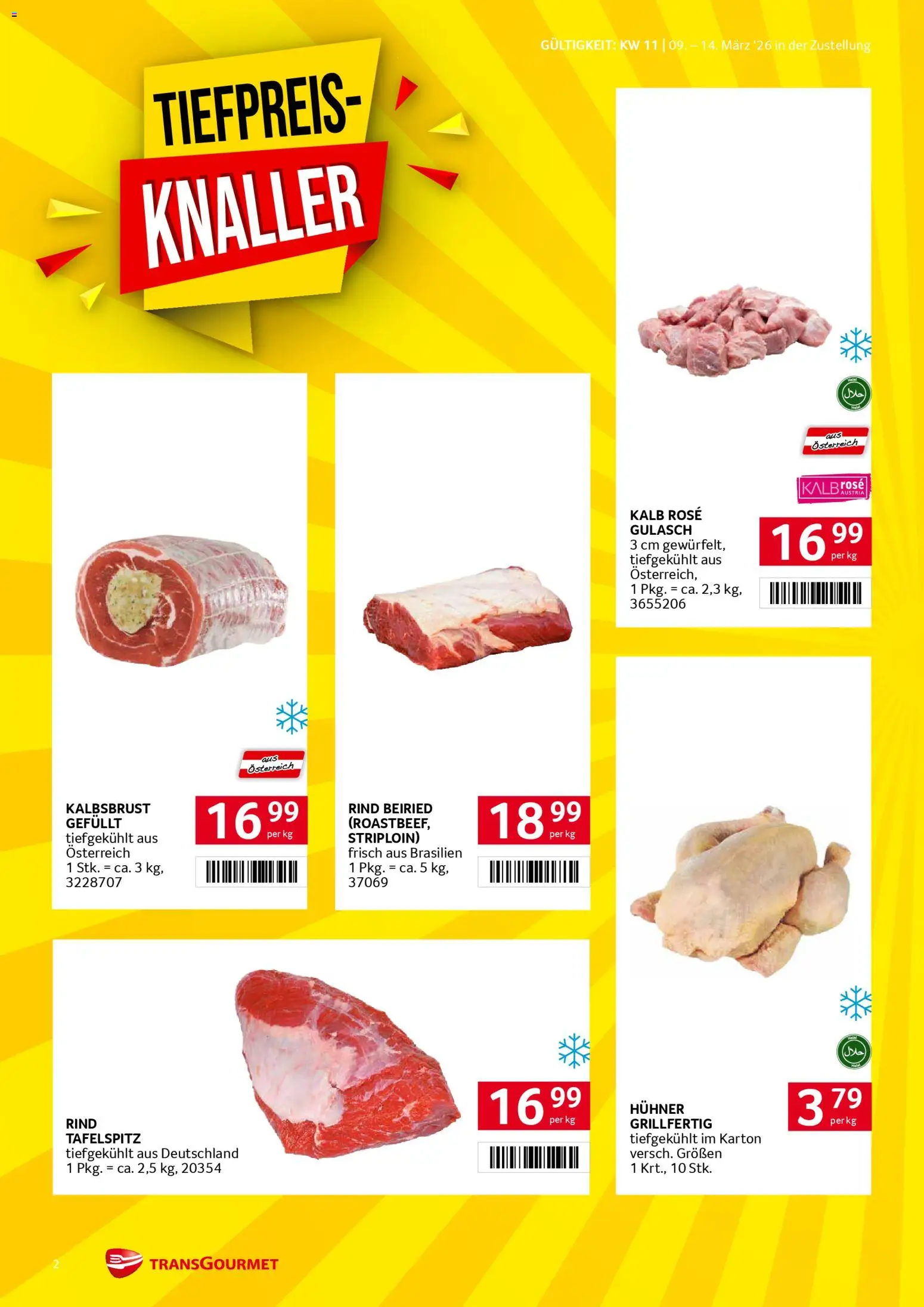Transgourmet Zustellaktion gültig ab 09.03.2026 | Seite: 2