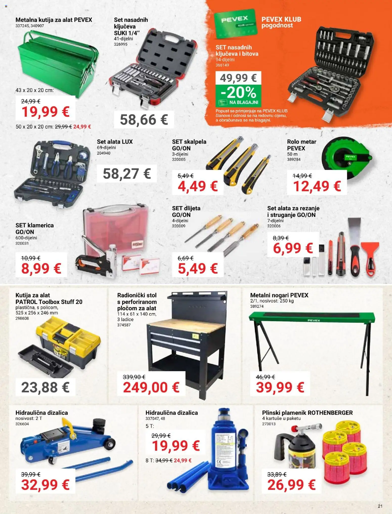 Pevex katalog | vrijedi od 03.04.2026 | Stranica: 21