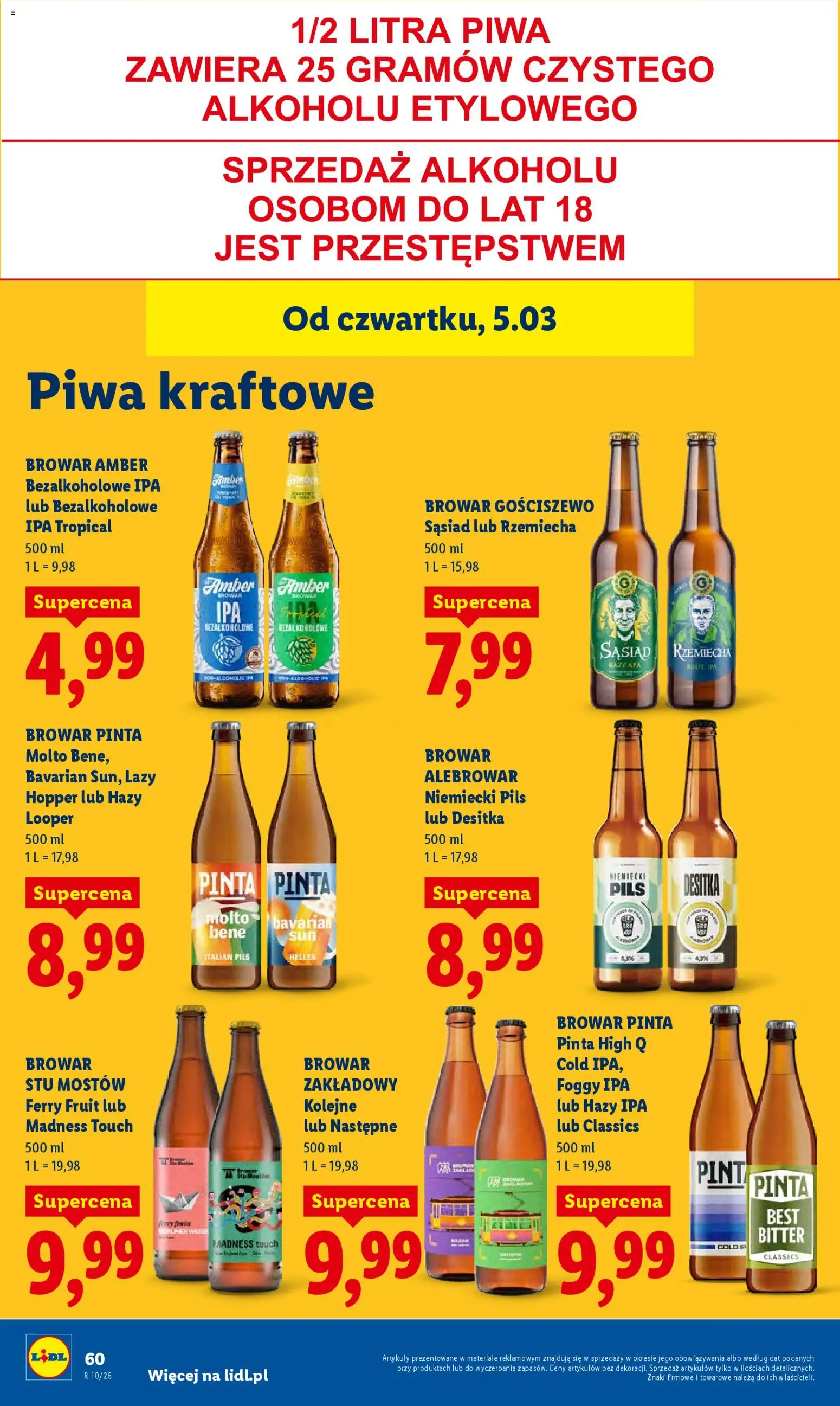 Lidl gazetka od 05.03.2026 | Strona: 62