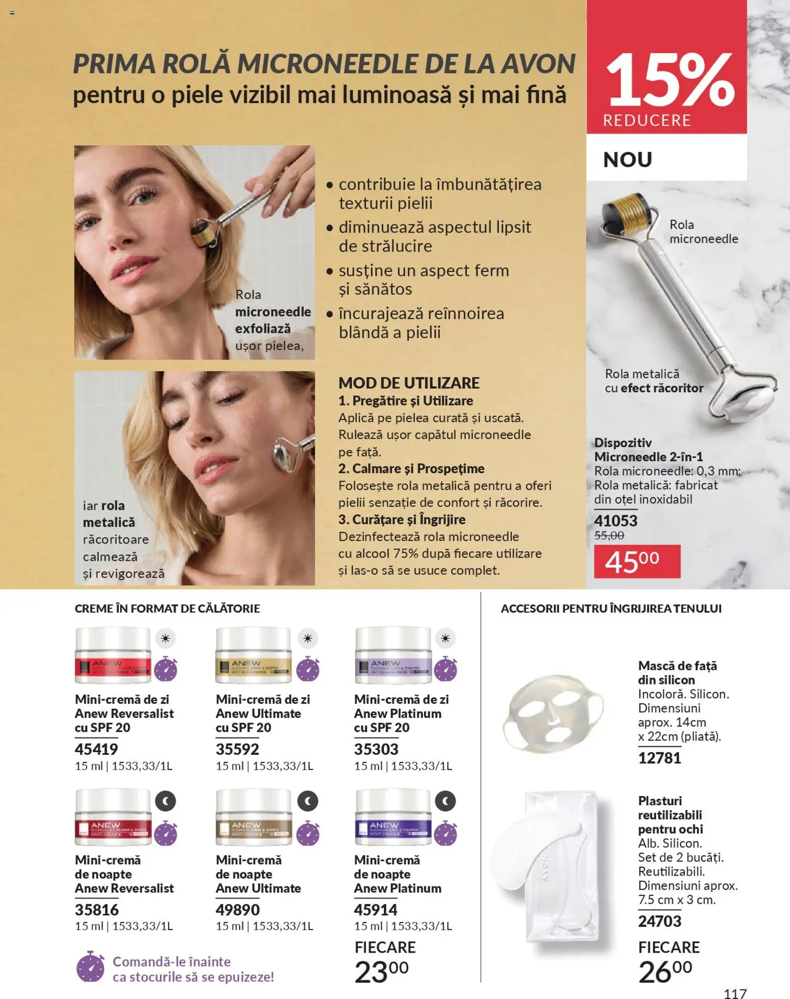 Noul catalog Avon – valabil de la 01.04.2026 | Pagină: 119 | Produse: Plasturi