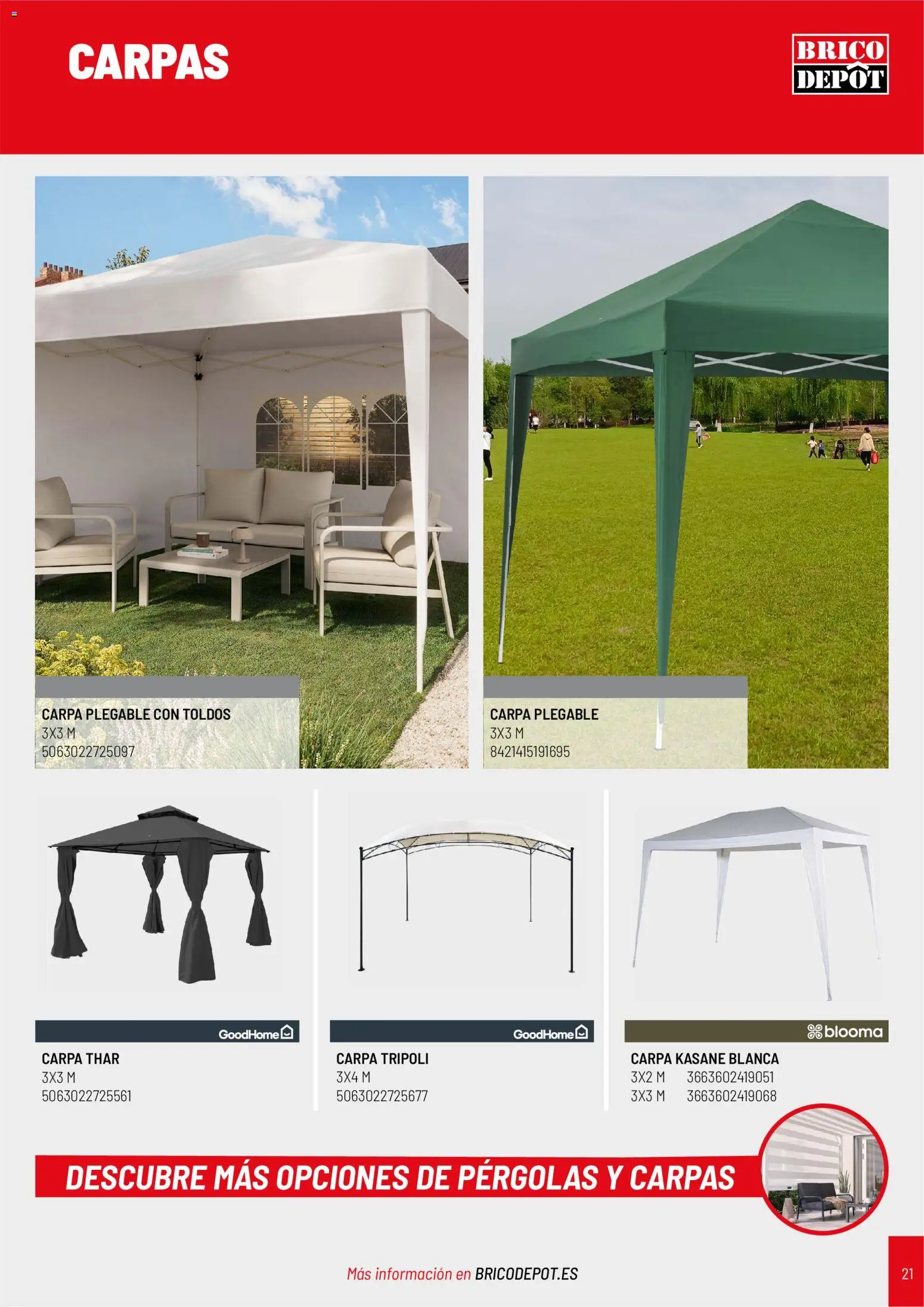 Brico Depôt folleto Jardín 2026 │ válido desde el 02.04.2026 | Página: 21