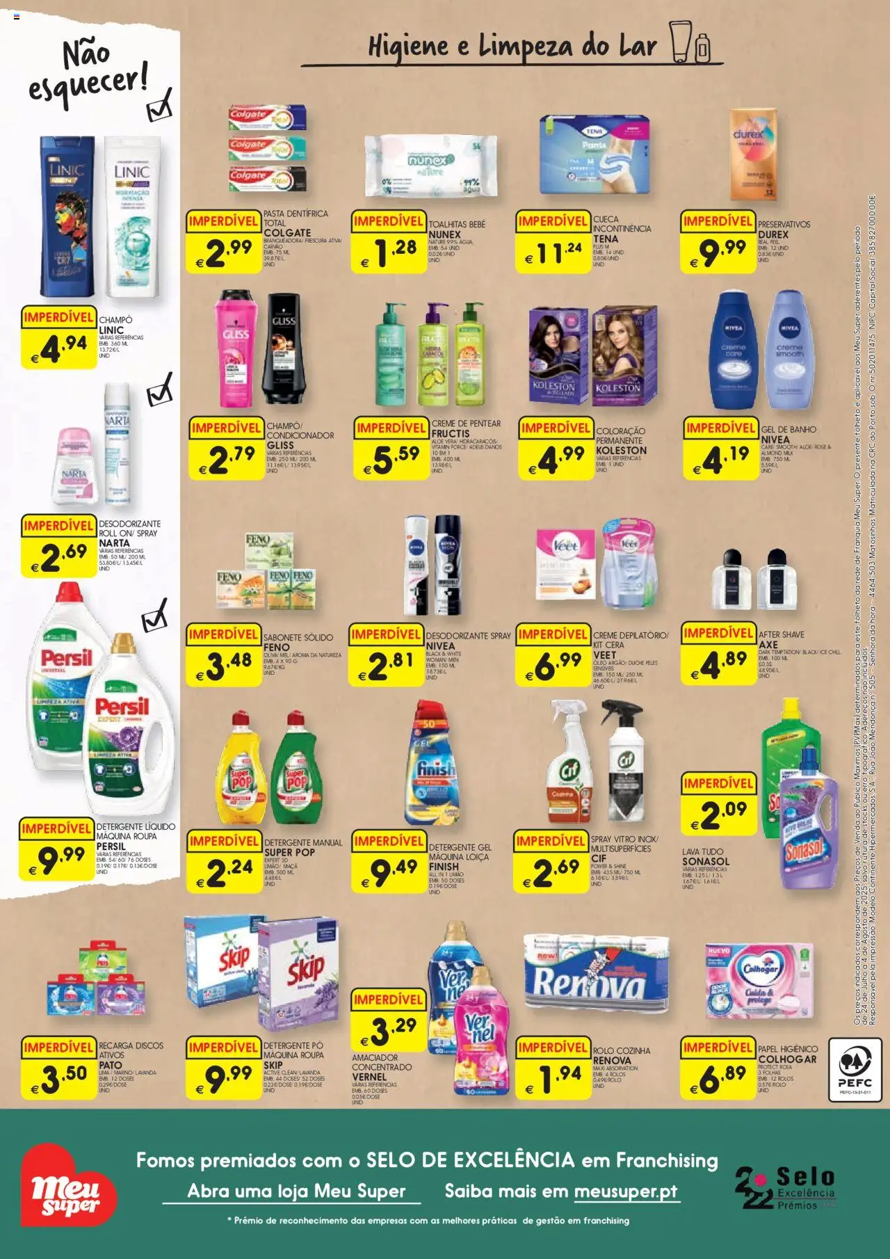 Meu Super folheto │ válido de 24.07.2025 | Página: 8 | Produtos: Pó, Condicionador, Cera, Óleo