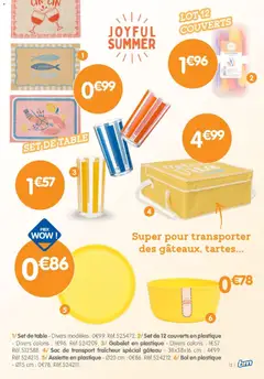 B&M - Prévisualisation de B&M catalogue valide à partir de 08.04.2026 | Page: 13 | Produits: Couverts en plastique, Sac, Bol, Sac de transport