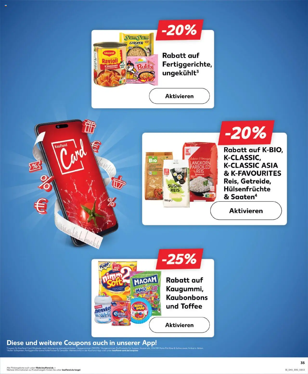 Kaufland prospekt Leipzig	 – gültig ab 05.10.2025 | Seite: 35 | Produkte: Maggi, Käse, Reis, Sahne