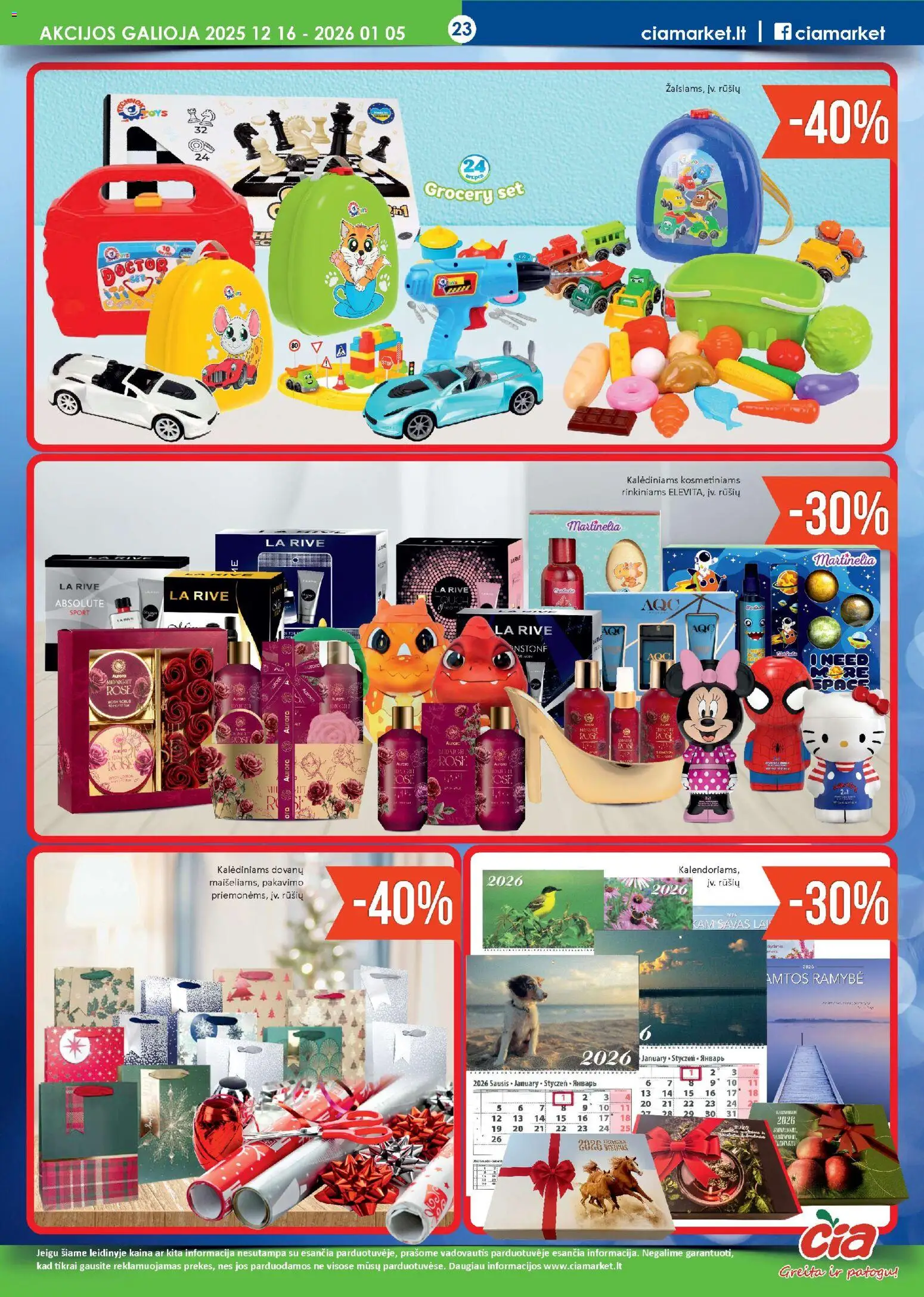 ČIA MARKET akcijos nuo 16.12.2025 | Puslapis: 23